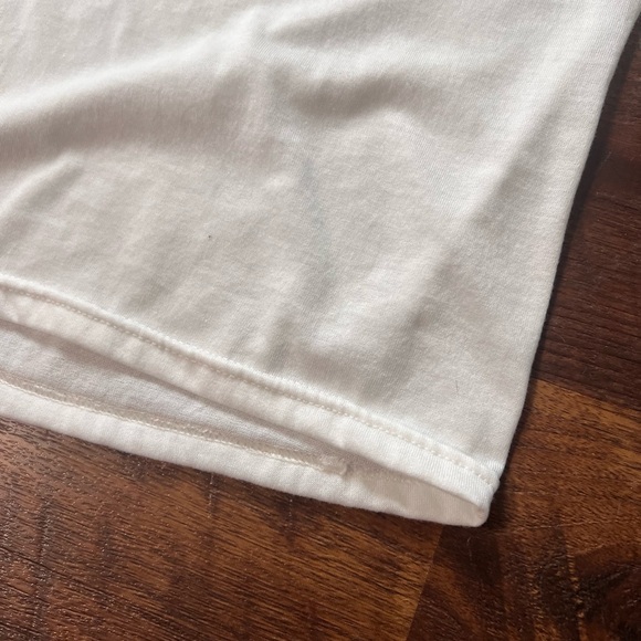 Jerzees White Short-Sleeve Graphic Tee with Longhorn WESTERN Print - Picture 3 of 5